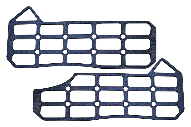 Toyota Tacoma Molle Panel - Center Console - Fishbone Offroad - FB25312 - Black textured powder coat - `16-`27